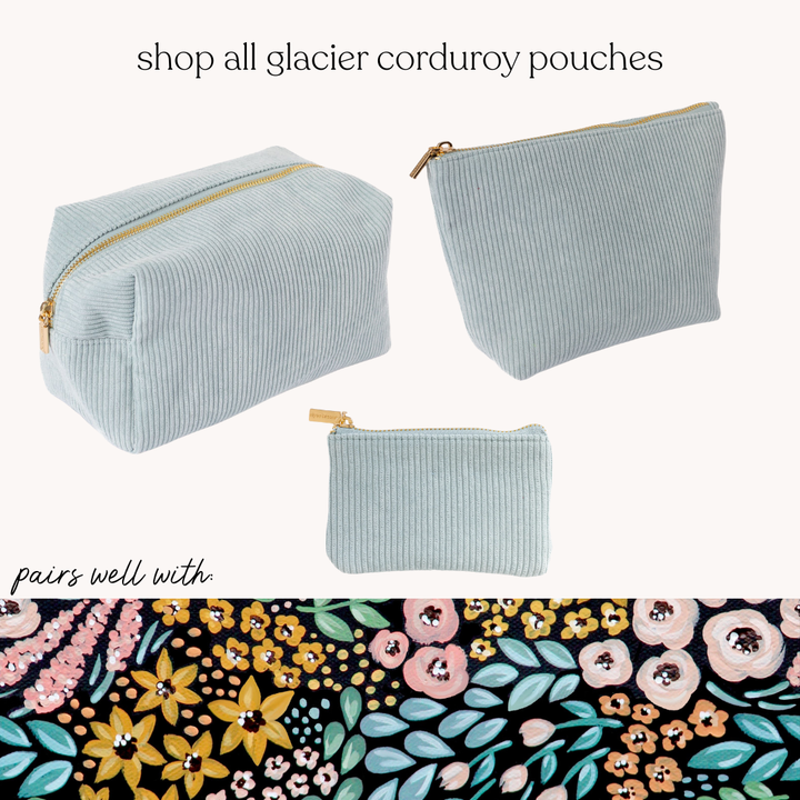Glacier Corduroy Carry-All Pouch