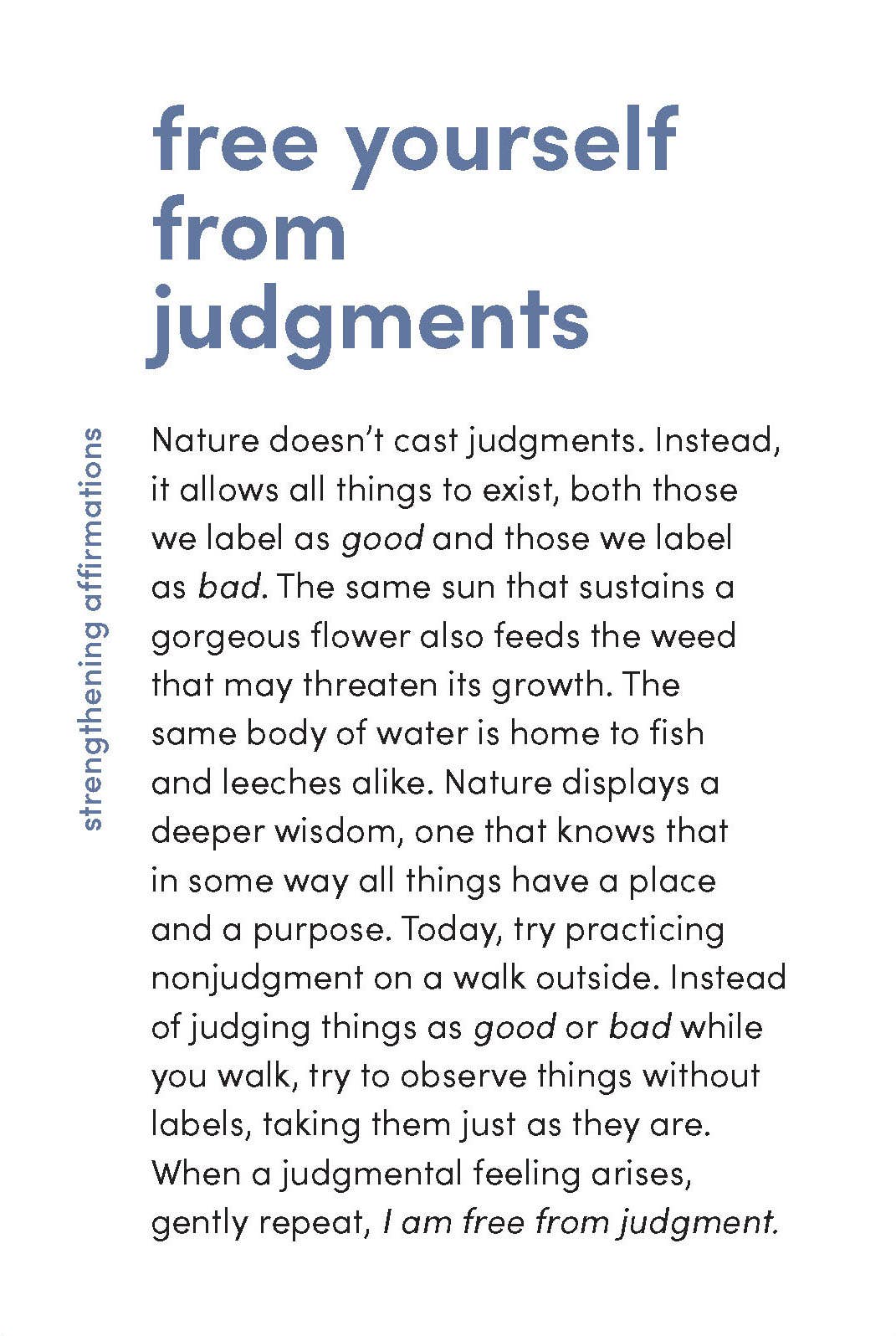 Nature Meditations Deck