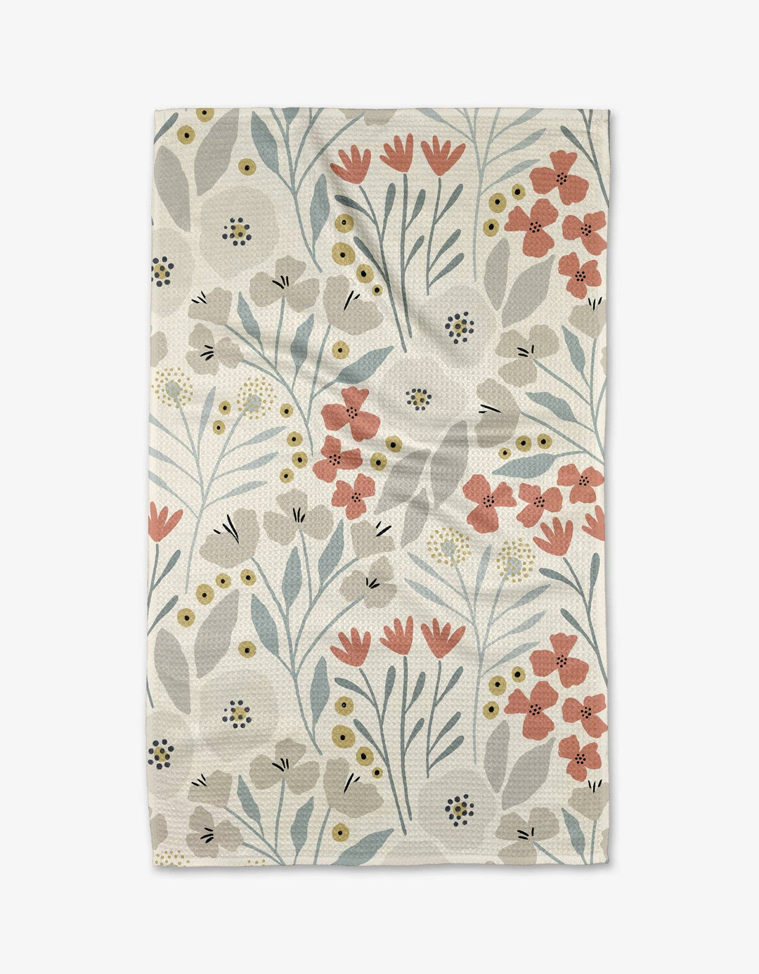 Fiona Cream Tea Towel by Geometry