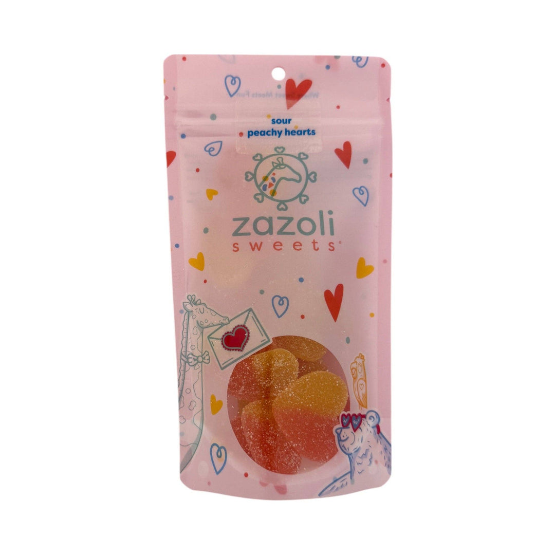 Sour Peachy Gummi Hearts