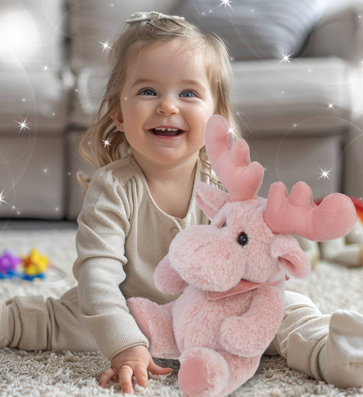 Super Soft Baby Pink Moose