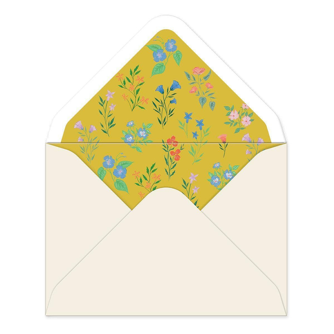 Dogs & Flowers Boxed Thank You Note Cards (Set of 12)