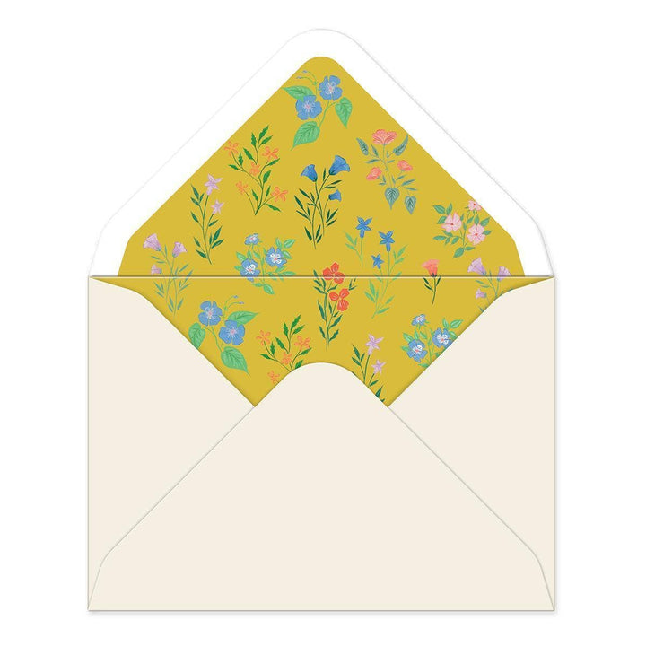 Dogs & Flowers Boxed Thank You Note Cards (Set of 12)