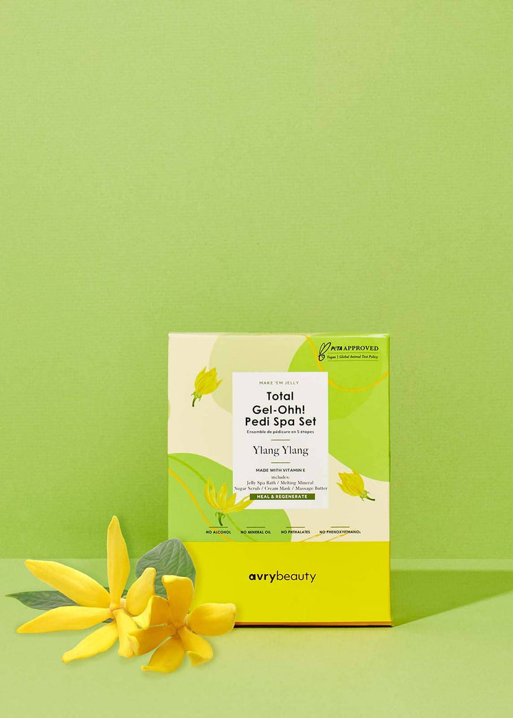 Gel-Ohh! Jelly Spa Pedi Kit 5 Step - Ylang Ylang