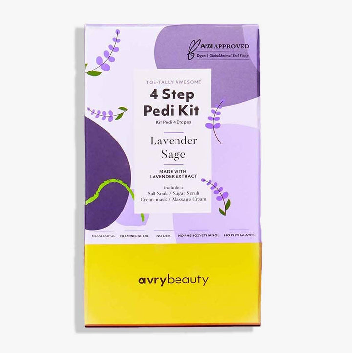 4 Step Pedi Kit - Lavender Sage