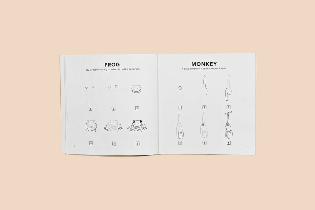 All The Animals: A How to Draw Art Book for Kids