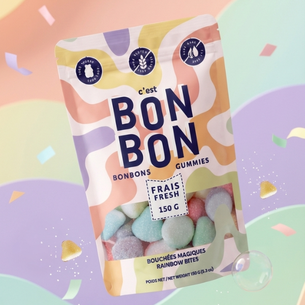Rainbow Bites Gummy Candies