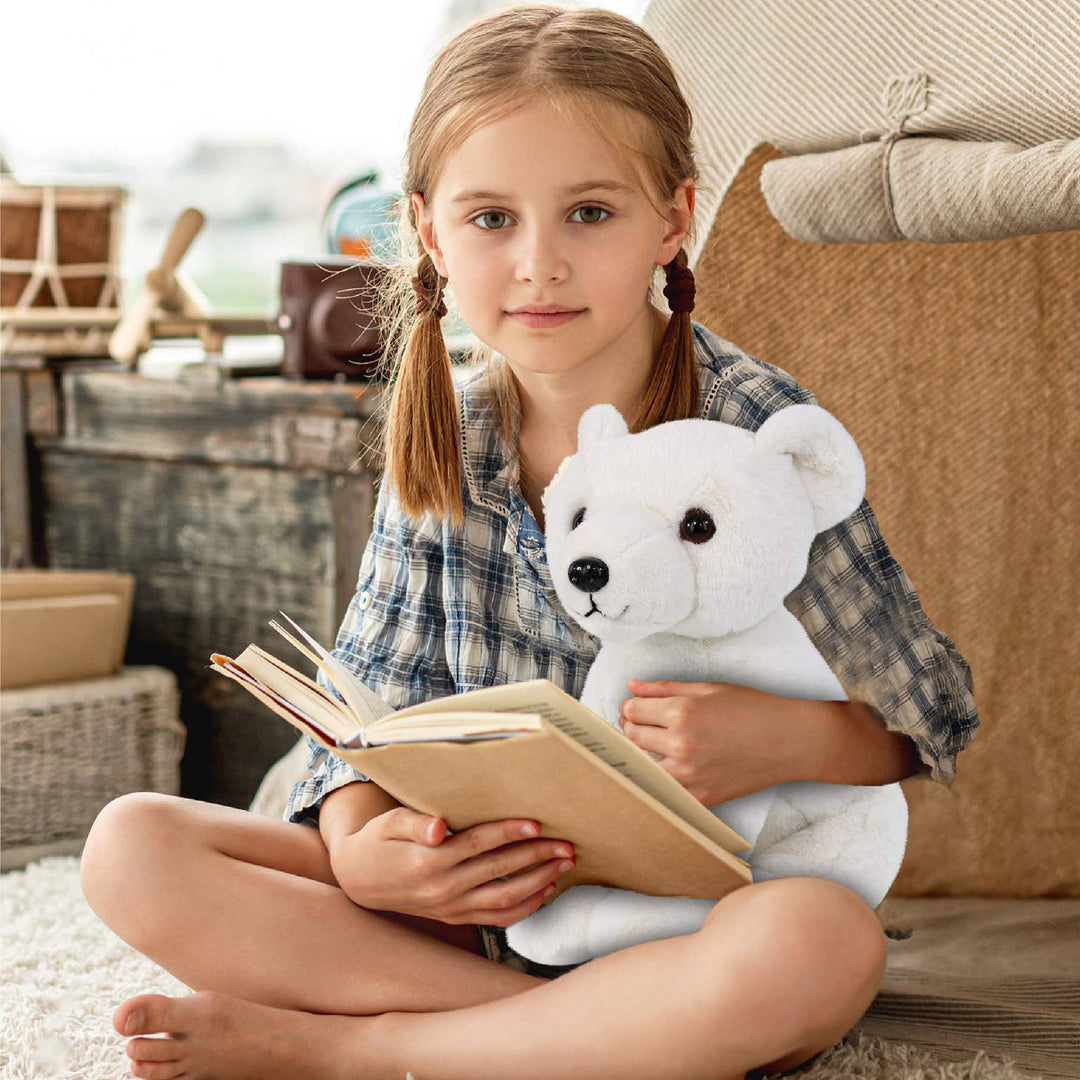 Super Soft Plush Floppy Polar Bear