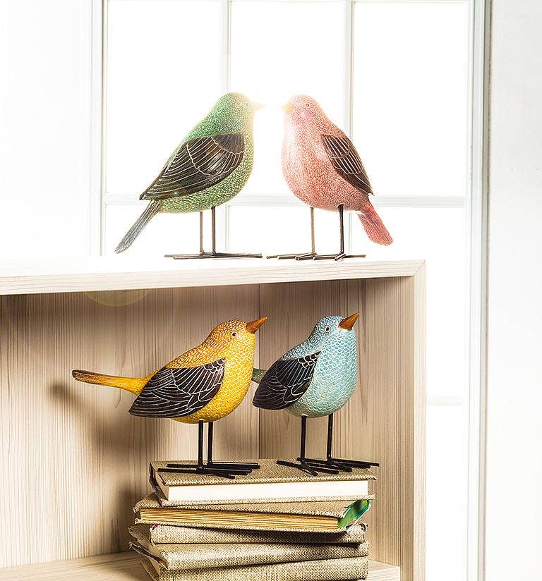 Colorful Folk Birds