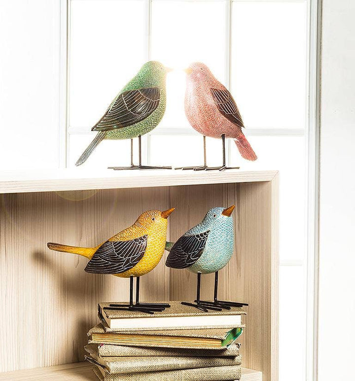 Colorful Folk Birds