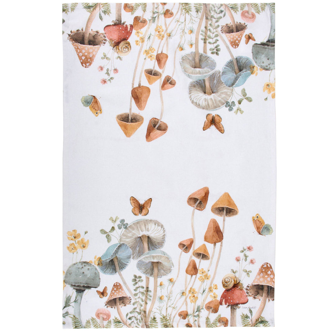 Mushroom Study Kitchen Towel