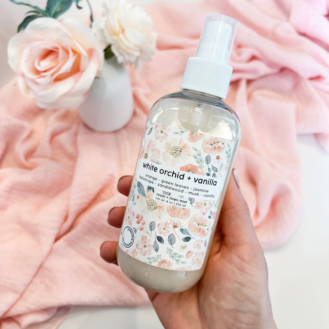 White Orchid + Vanilla Room and Linen Mist