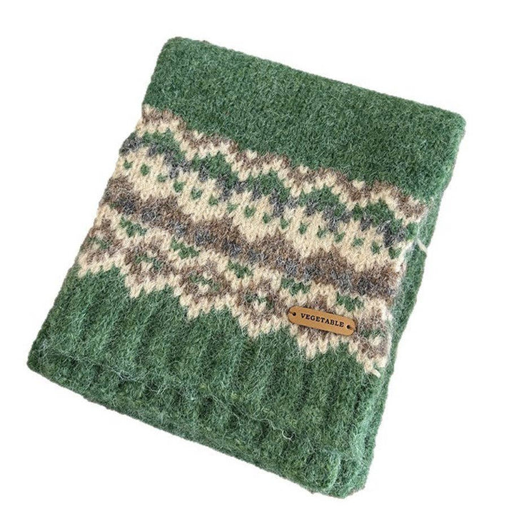 Scarvii Green Neck Warmer