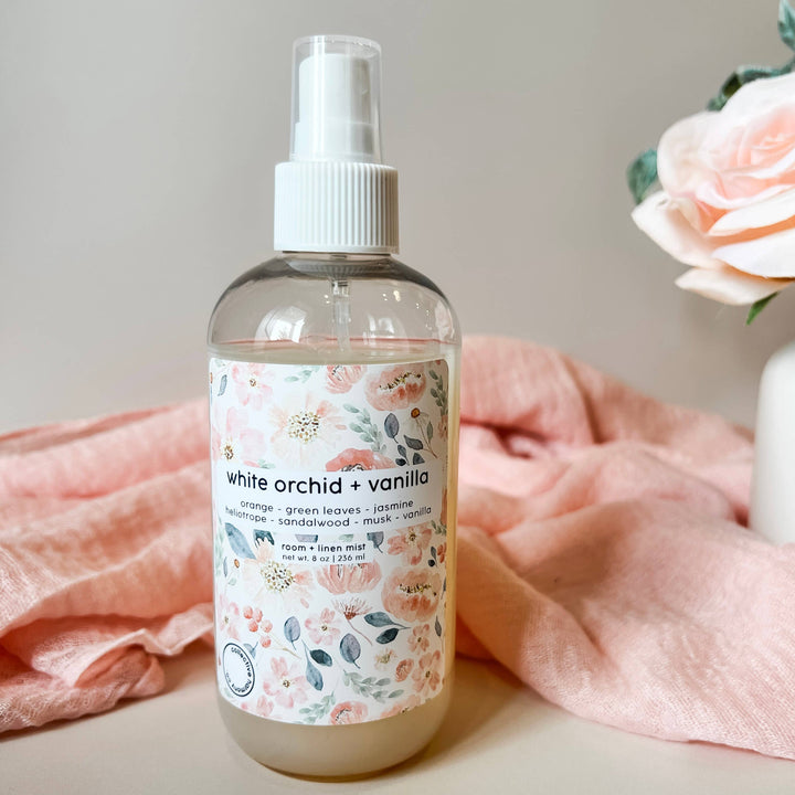 White Orchid + Vanilla Room and Linen Mist