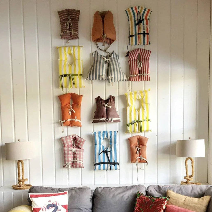 Boat Coats Collection Watercolor Wall Art Print