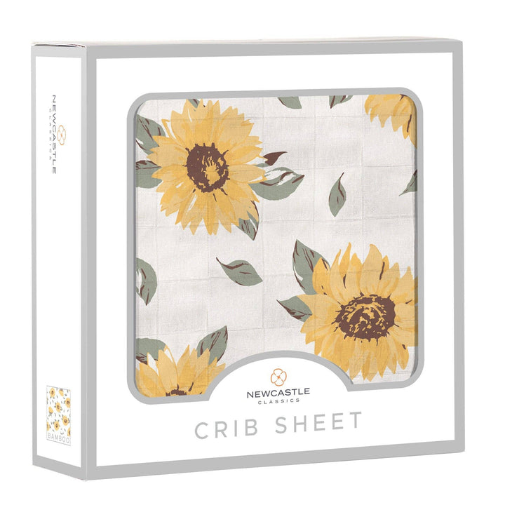 Sunflower Farm Crib Sheet