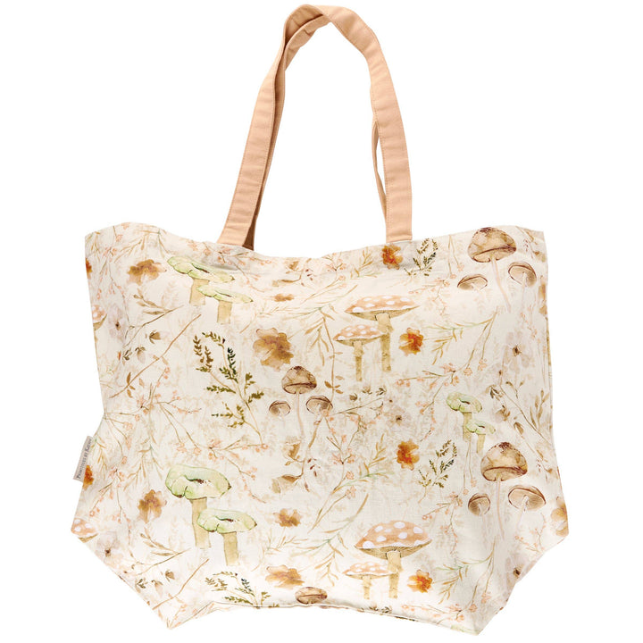 Mushroom & Wildflower Garden Tote