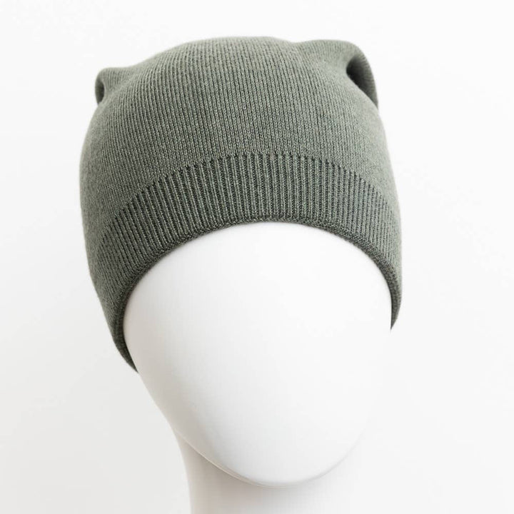 Olive Slouchy Beanie