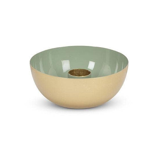 Sage Green Enamel Pipe Taper Holder
