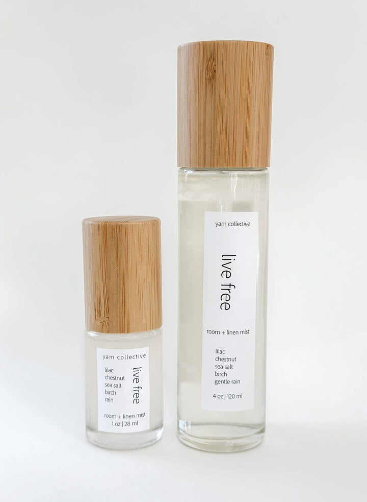 Live Free - 4 oz Lilac + Birch Room & Linen Mist