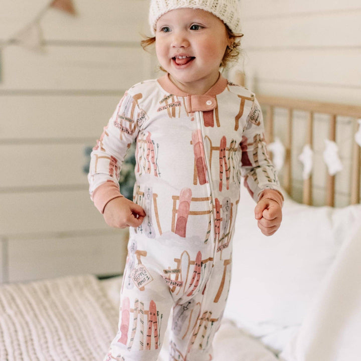 Sunrise Slopes Organic Cotton Two-Piece Pajamas