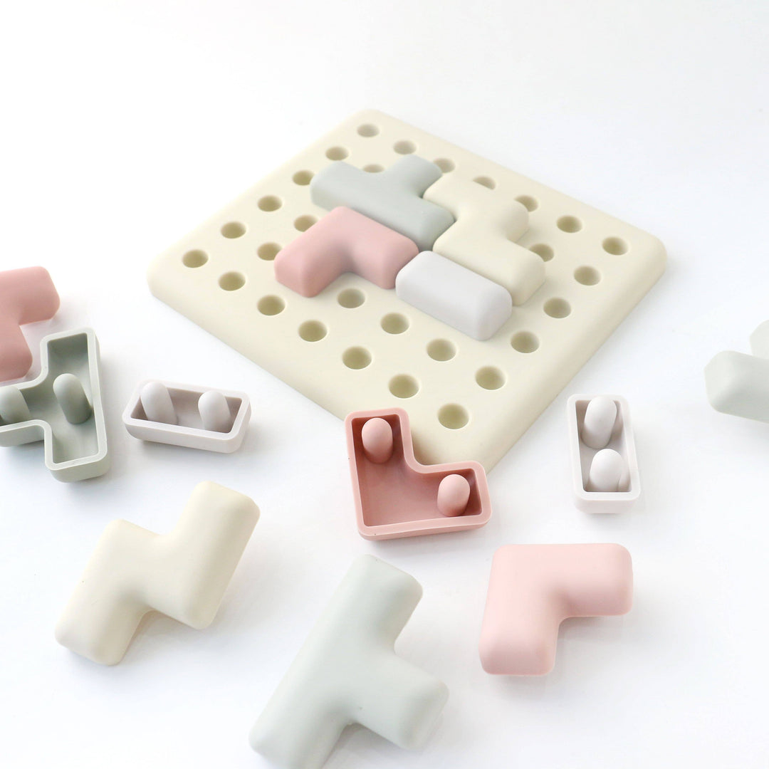 Silicone Montessori Shape Logic Puzzle