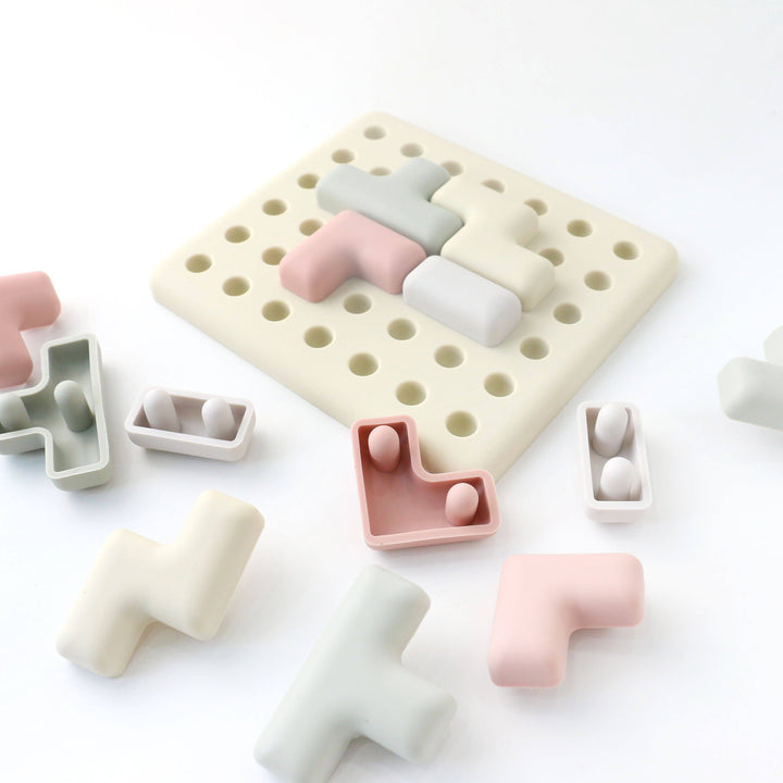 Silicone Montessori Shape Logic Puzzle