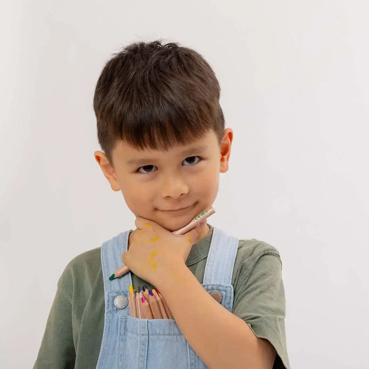 Beeswax 10pk  Pencils Jumbo Triangles