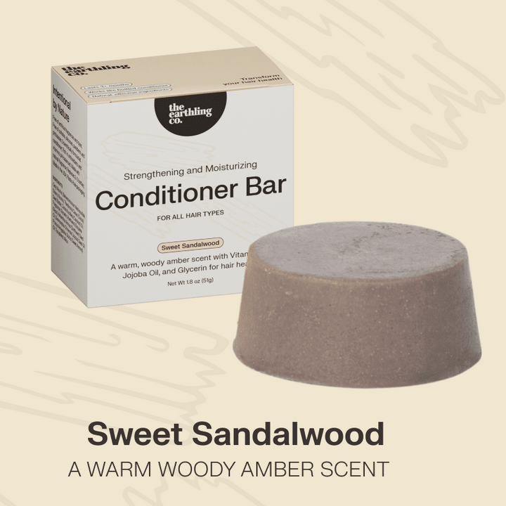 Conditioner Bar for Volumizing and Thickening: Sweet Sandalwood