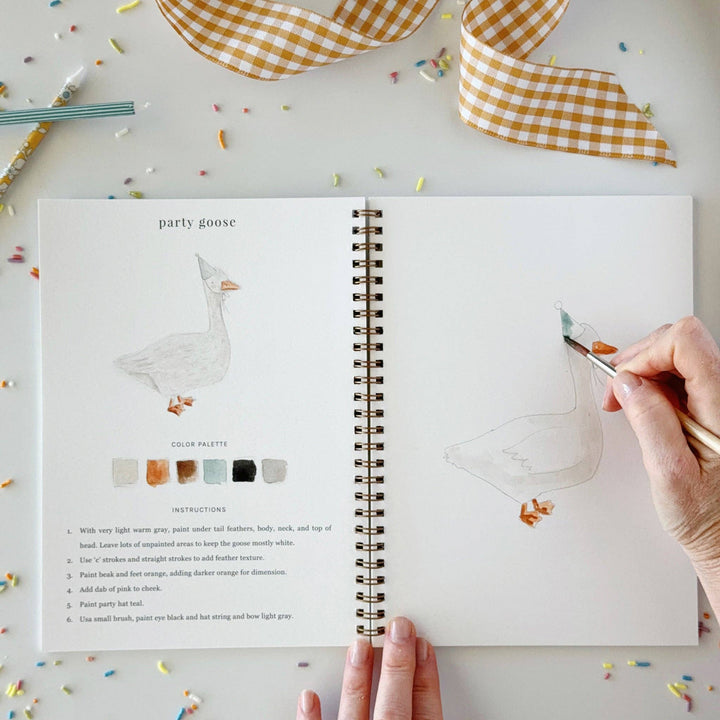 Celebrate Watercolor Workbook by Emily Lex