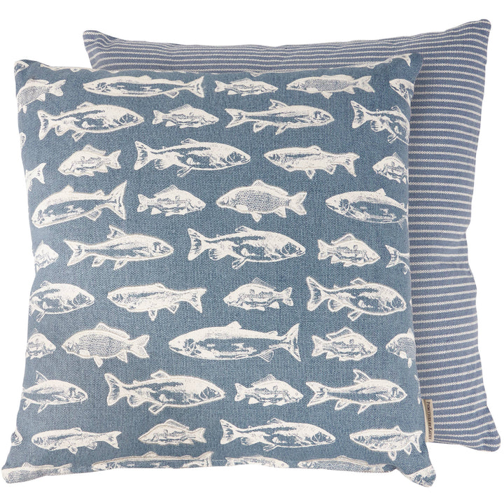 School Of Fish Pillow