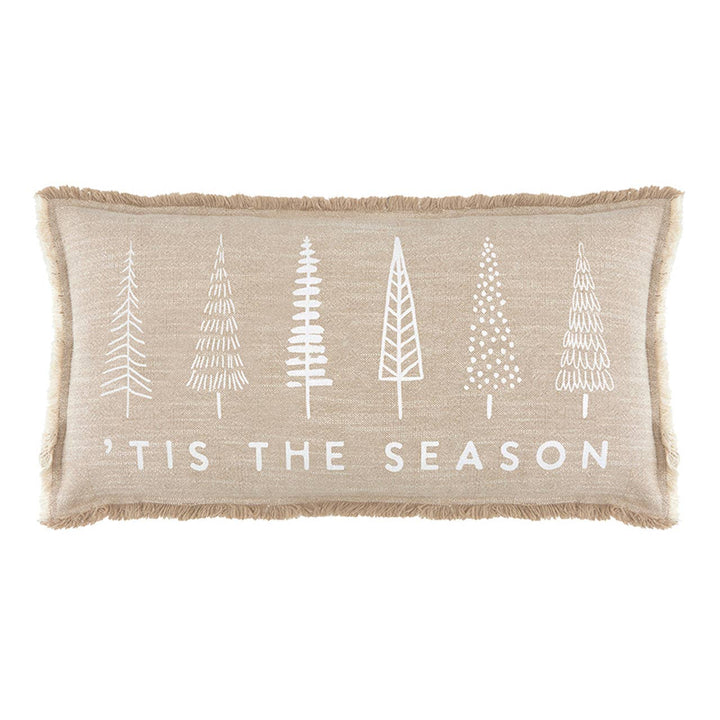 Face to Face Lumbar Pillow - Tis the Season