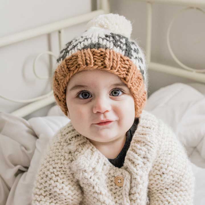 Forest Knit Beanie Hat - Baby & Kids