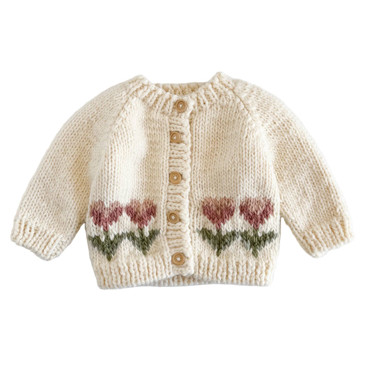 Tulip Flower Cardigan