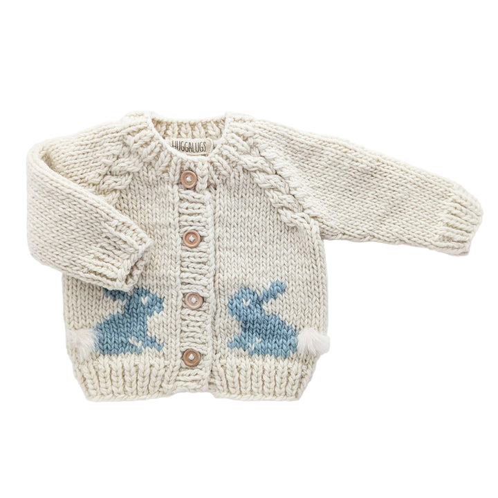 Bunny Cardigan Surf Blue