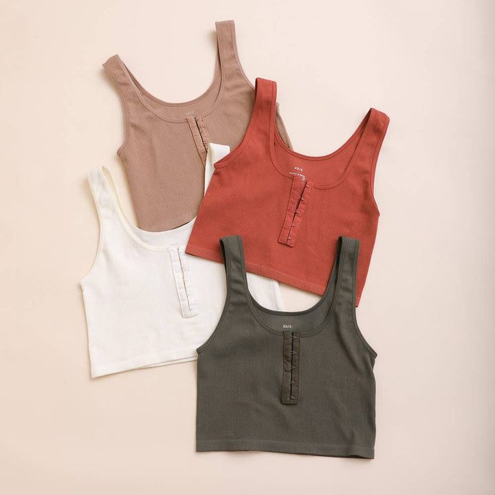 Chic Sleeveless Rust Brami