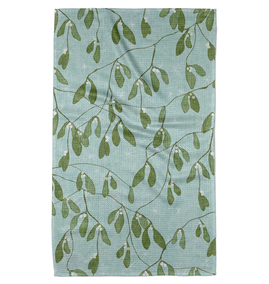 Quiet Morning Tea Towel by Geometry