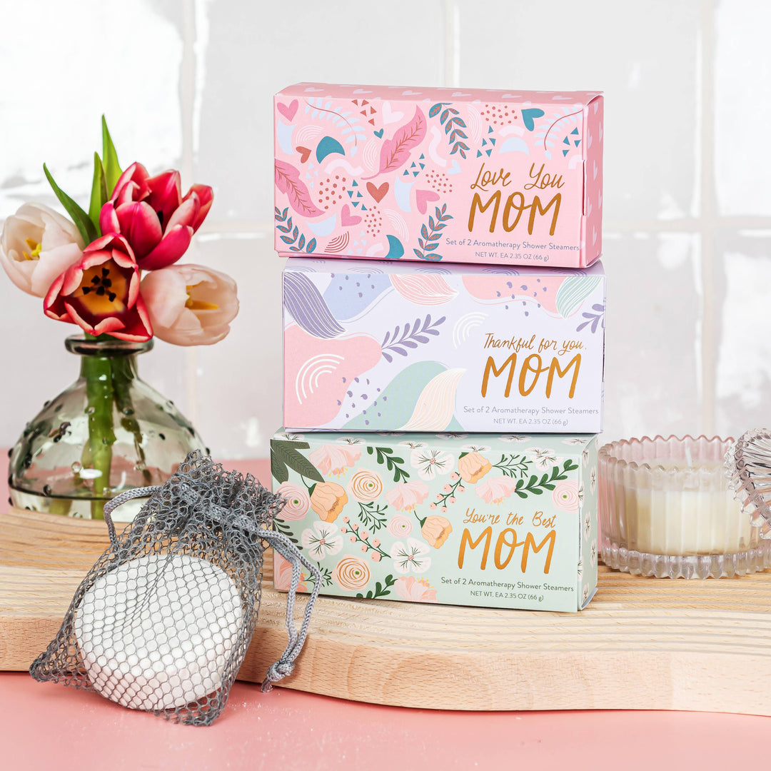 Thankful Mom Shower Steamer Gift Set