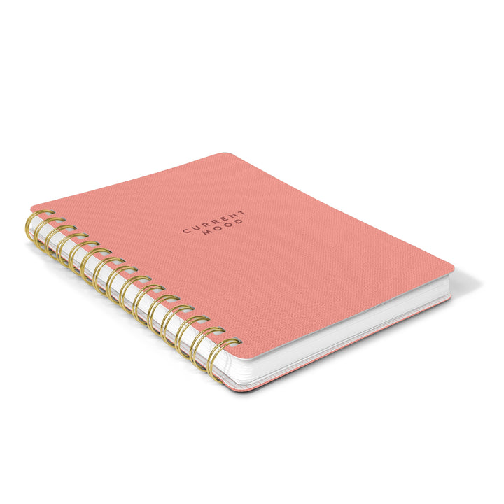 Agatha Notebooks - Current Mood Coral Pink