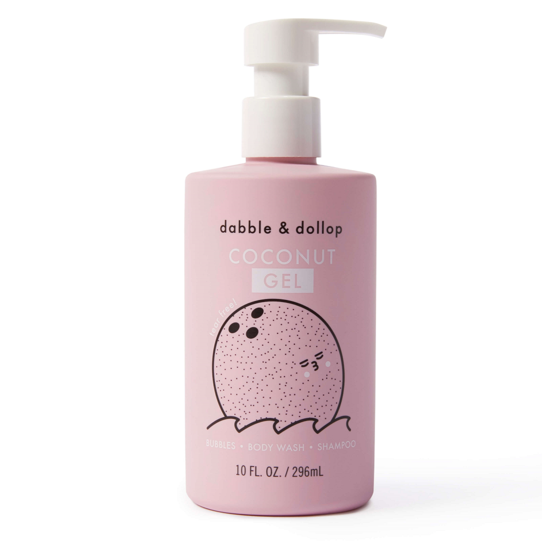 All-Natural Coconut Shampoo, Body Wash & Bubbles
