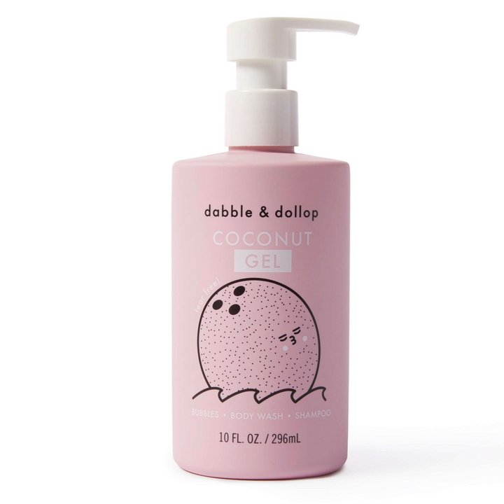 All-Natural Coconut Shampoo, Body Wash & Bubbles