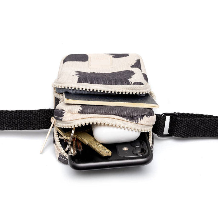Amsterdam Crossbody Bag Cow by Lefrik