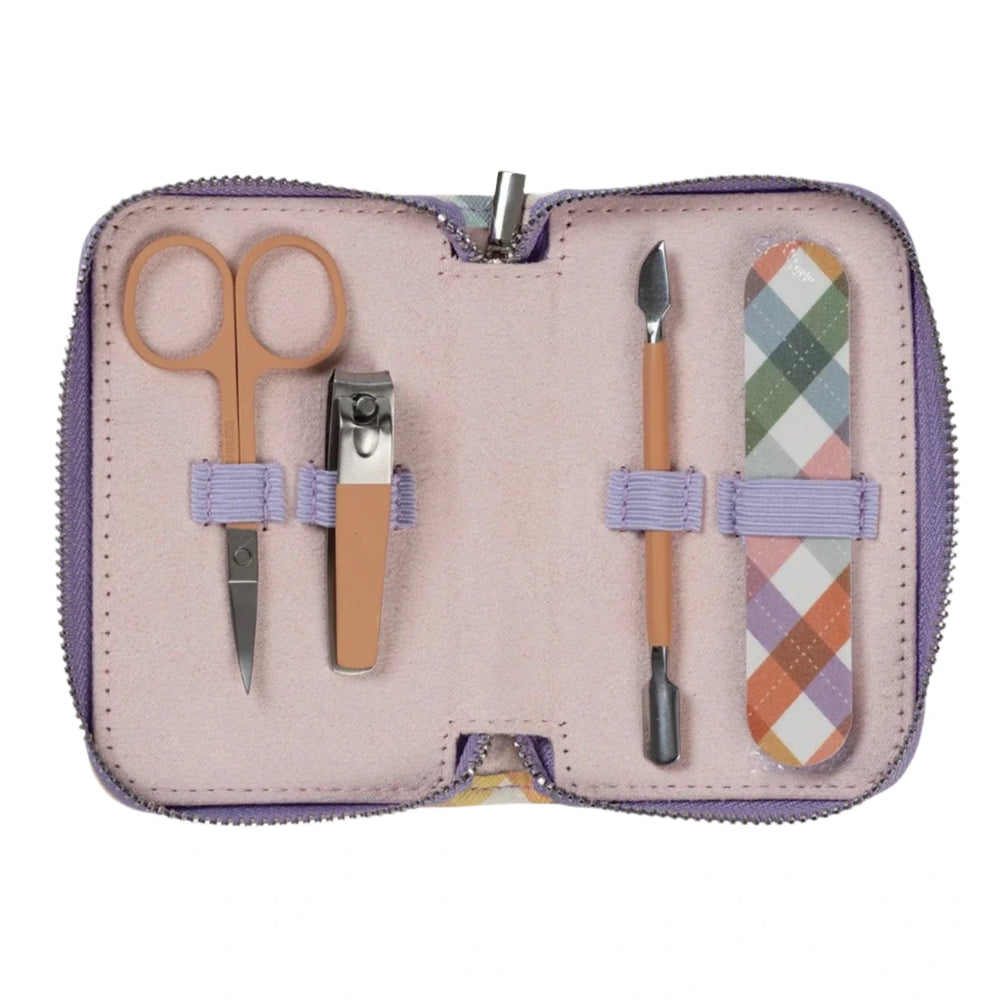 As If Argyle Manicure Set