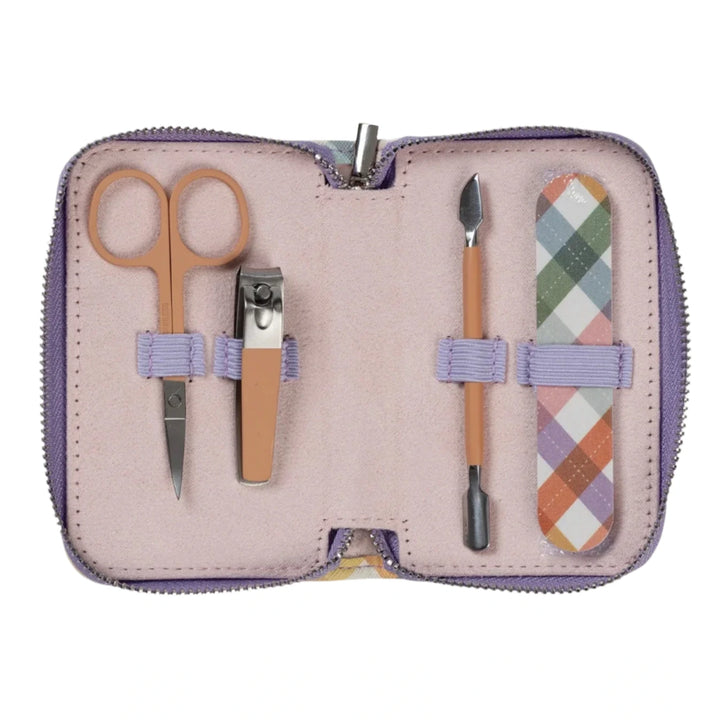 As If Argyle Manicure Set