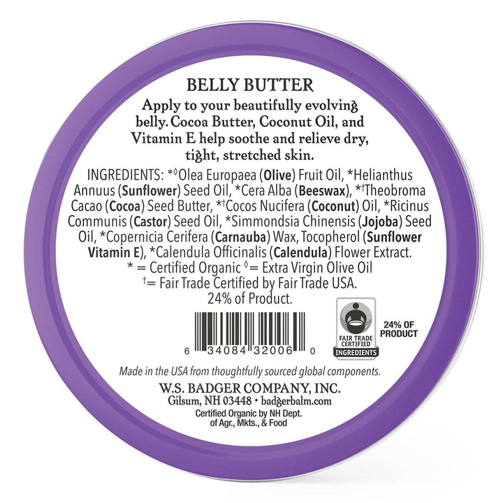 Badger Belly Butter for moms