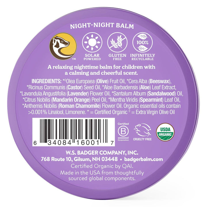 Badger Night-Night Balm