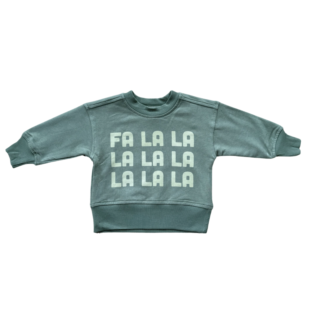 Boxy Fa La La Sweatshirt