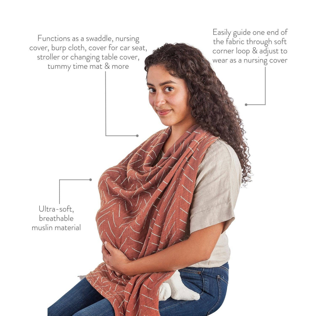 Breastfeeding Boss™ in Mudcloth