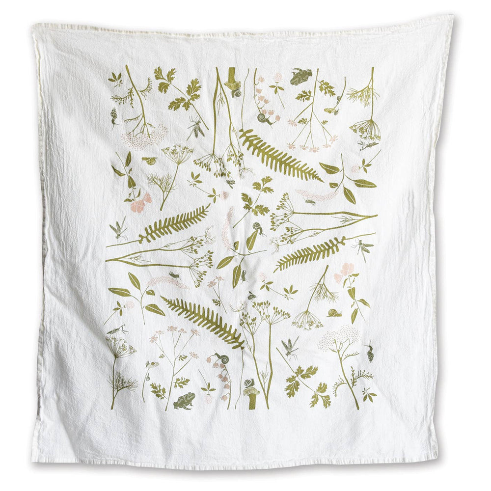 Bug Garden Kitchen Tea Towel
