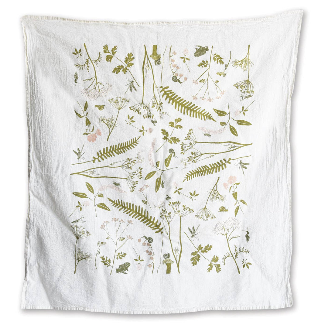 Bug Garden Kitchen Tea Towel